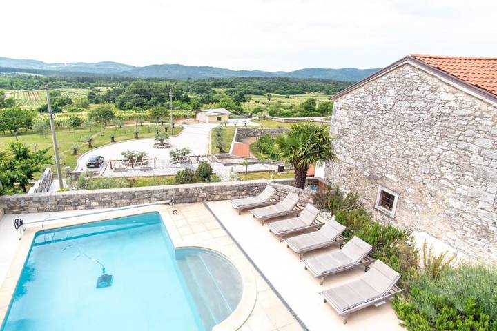 Villa mit pool für 12 Personen, mit Garten und Pool sowie Whirlpool in Slowenien - 3