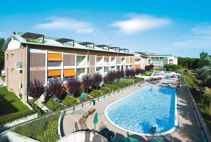 Appartamento per 5 persone, con balcone e giardino in Bibione Pineda