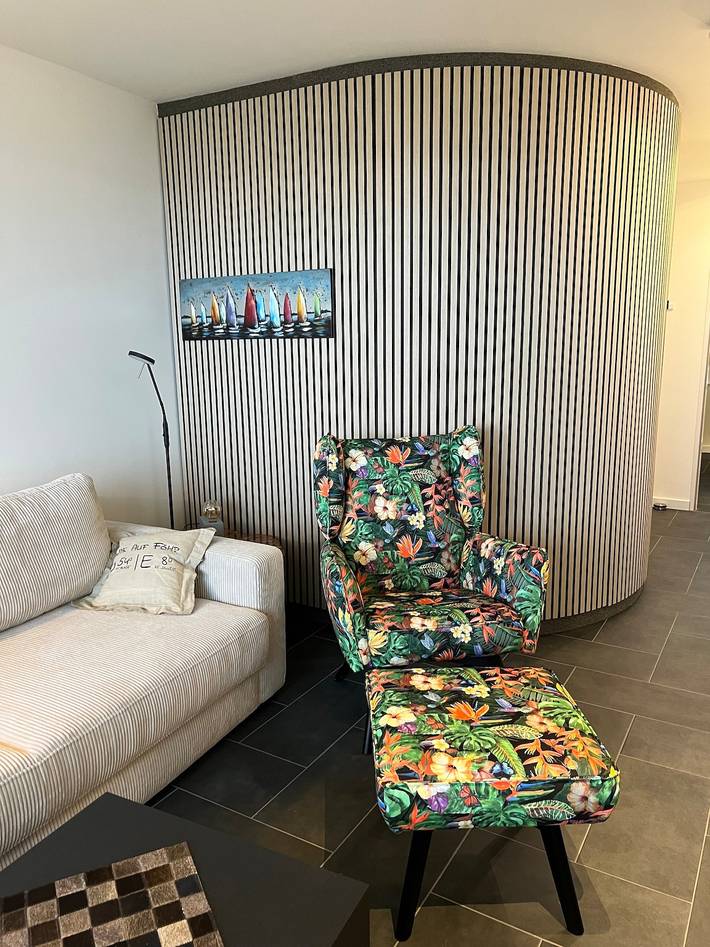 Ferienwohnung für 3 Personen, mit Balkon und Sauna sowie Pool - 1