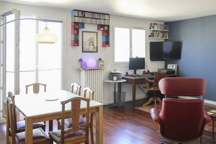 Gîte pour 6 personnes, avec balcon, adapté aux familles à Clichy - 2