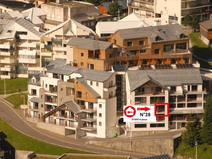 Studio entier, Studio avec piscine et animaux admis, Gourette, 4 pers in Gourette, Eaux-Bonnes