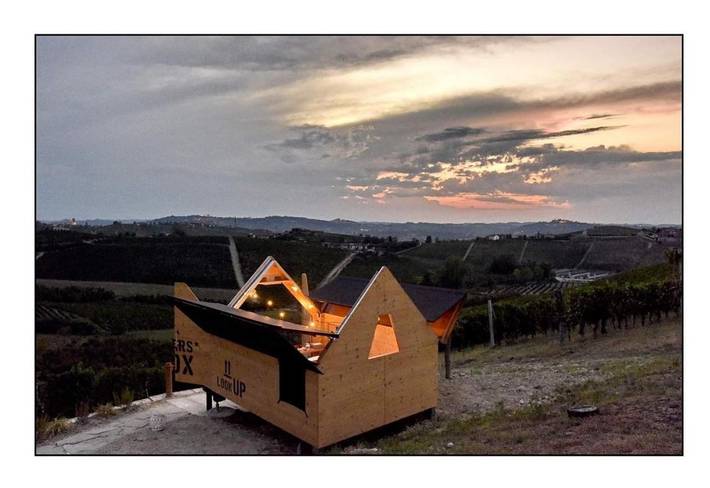 Glamping per 2 persone, con Terrazza e Giardino nonché Panorama in Langhe