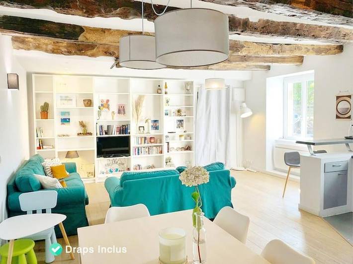 Maison de vacances pour 8 personnes, avec jardin et vue