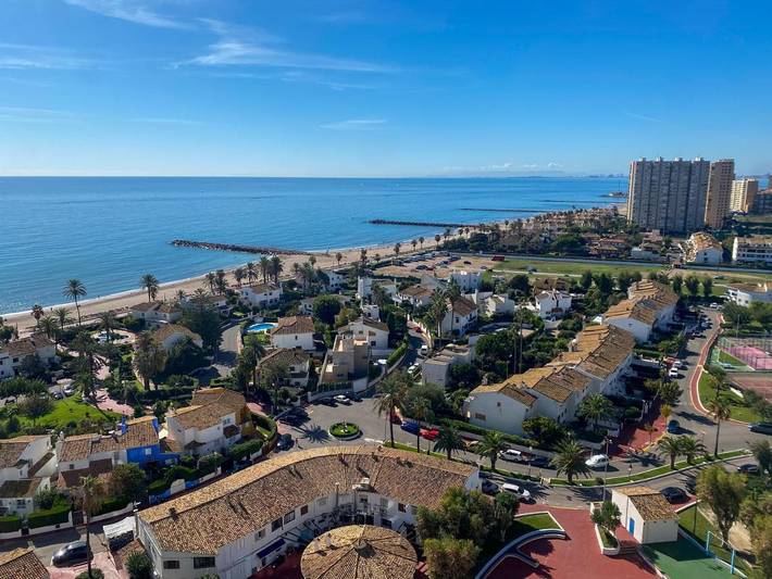 Apartamento para 6 personas, con jardín además de piscina y vistas en El Puig