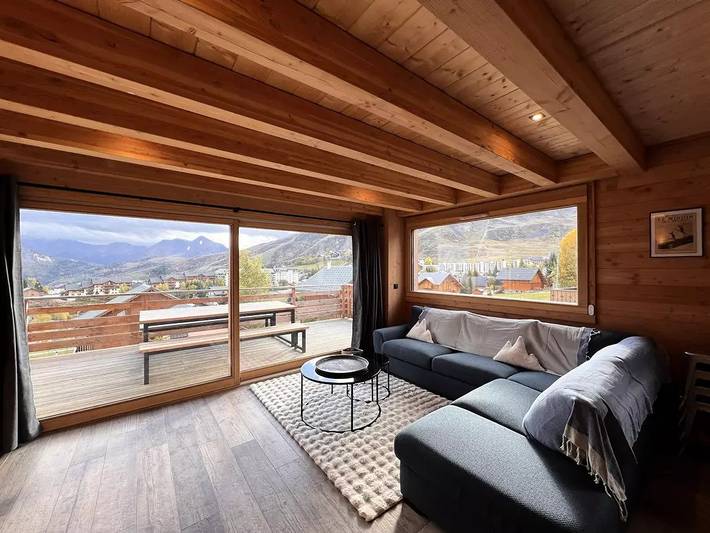 Chalet pour 14 personnes, avec Balcon ainsi que Sauna et Vue à Fontcouverte-la-Toussuire - 4