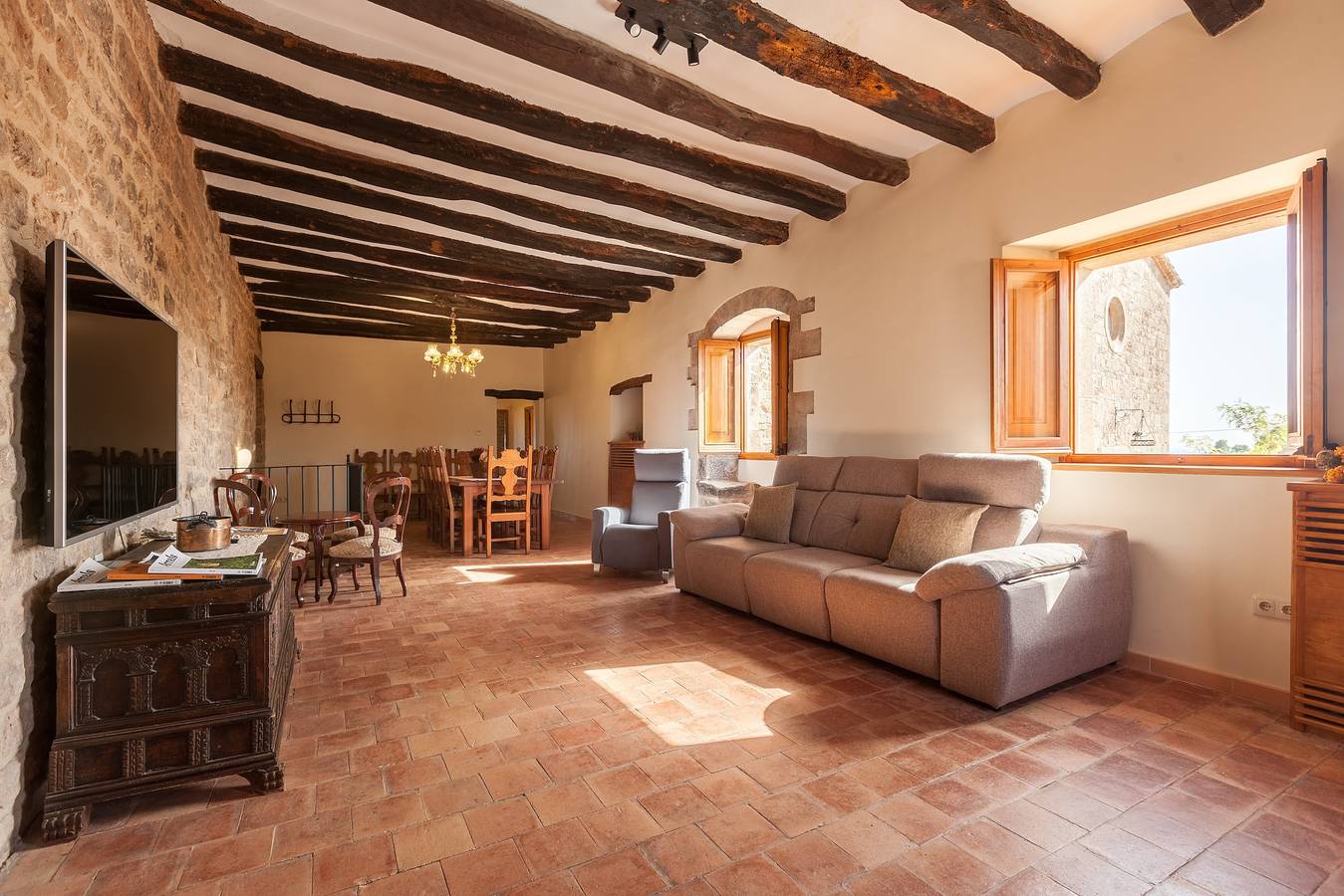 "Masia Can Pla" mit Pool und Wlan in Sant Mateu de Bages, Pla de Bages DO