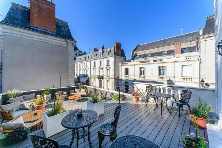 Appart’hôtel pour 2 personnes, avec terrasse