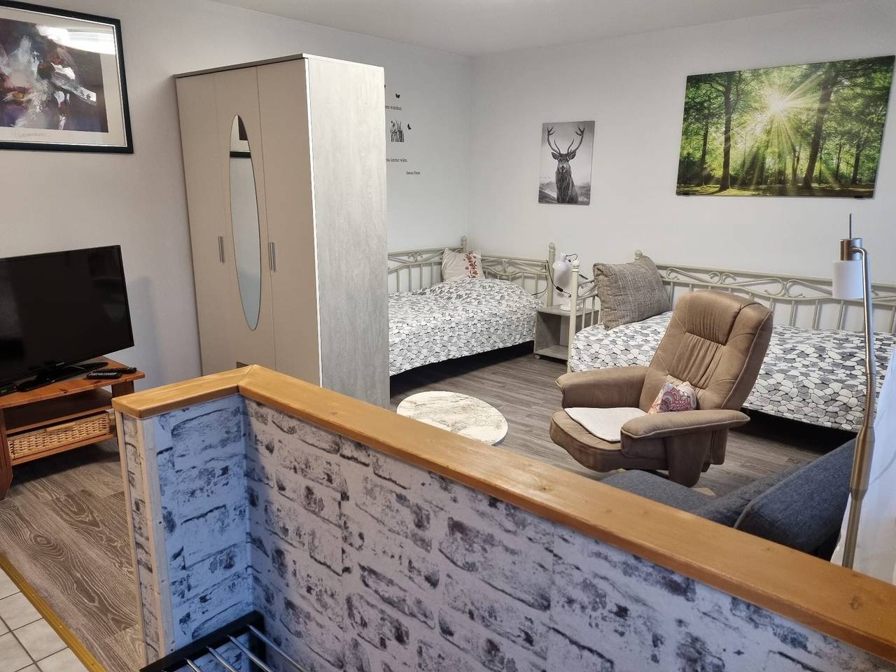 Ganzes Studio, Einzimmerapartment "Kuckuck" mit Wlan in Ohlsbach, Kinzigtal