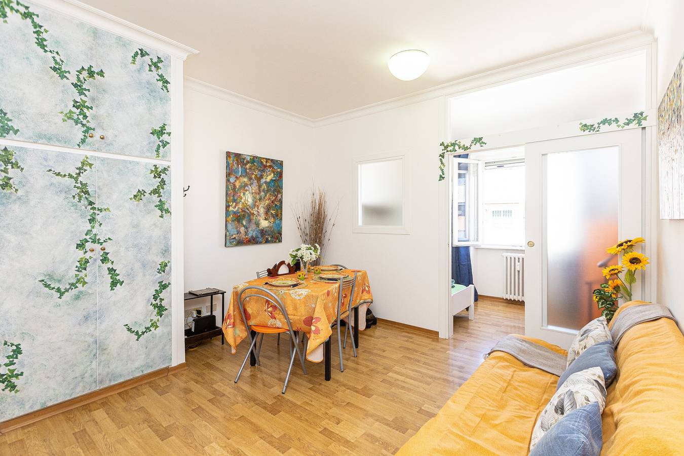 Ganze Wohnung, Apartment 'Sunflower' mit Wlan in Rom, Rom Provinz