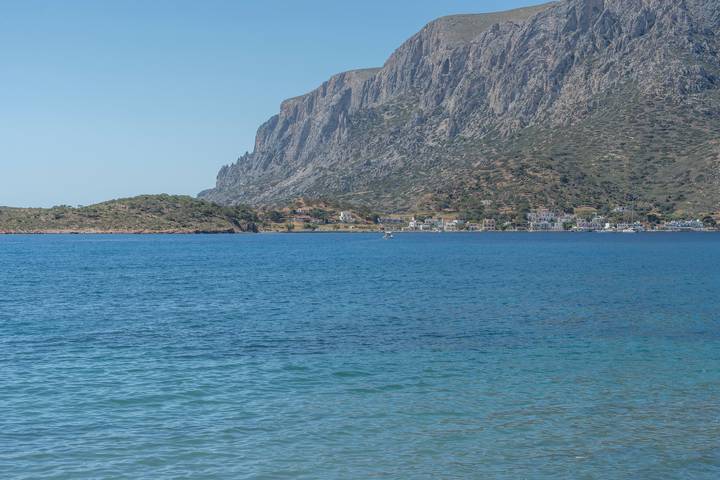 Gehele studio, Studio 'Next To The Wave 2' met zeezicht en privéterras in Mirties, Kalymnos