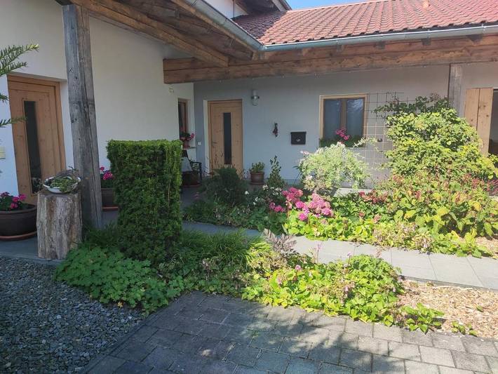 Ferienwohnung für 3 Personen, mit Terrasse und Garten sowie Ausblick in Bogen - 2