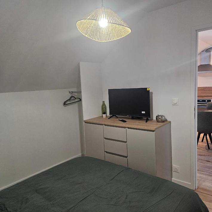 Gîte pour 4 personnes, avec piscine ainsi que jacuzzi et terrasse, animaux acceptés à La Chapelle-de-Brain - 4
