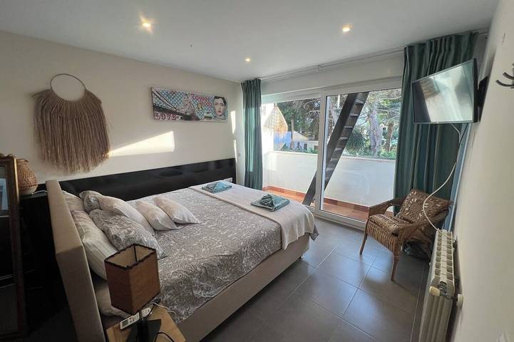 Vacation home for families in Cala Ferrera with private pool in the garden near the beach in Cala Serena, Felanitx
