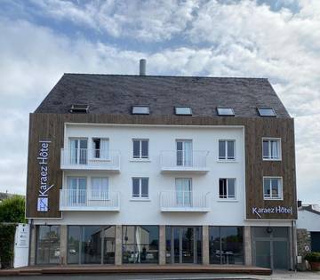 Hôtel pour 4 personnes, avec terrasse, animaux acceptés à Carhaix-Plouguer