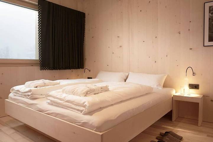 Blockhütte für 6 Personen, mit Balkon und Garten sowie Sauna in Mellau - 2