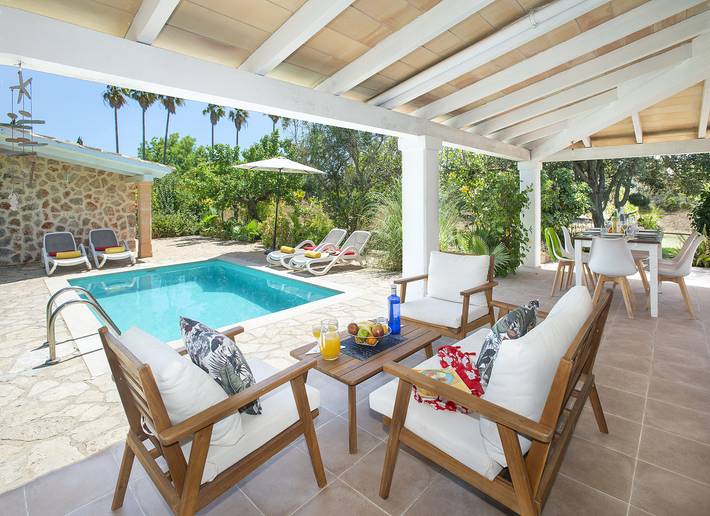 Finca für Gruppen für 6 Personen, mit Garten und Ausblick in Pollença - 2