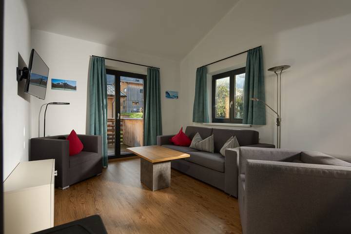 Ferienwohnung für 8 Personen, mit Balkon und Sauna im Montafon