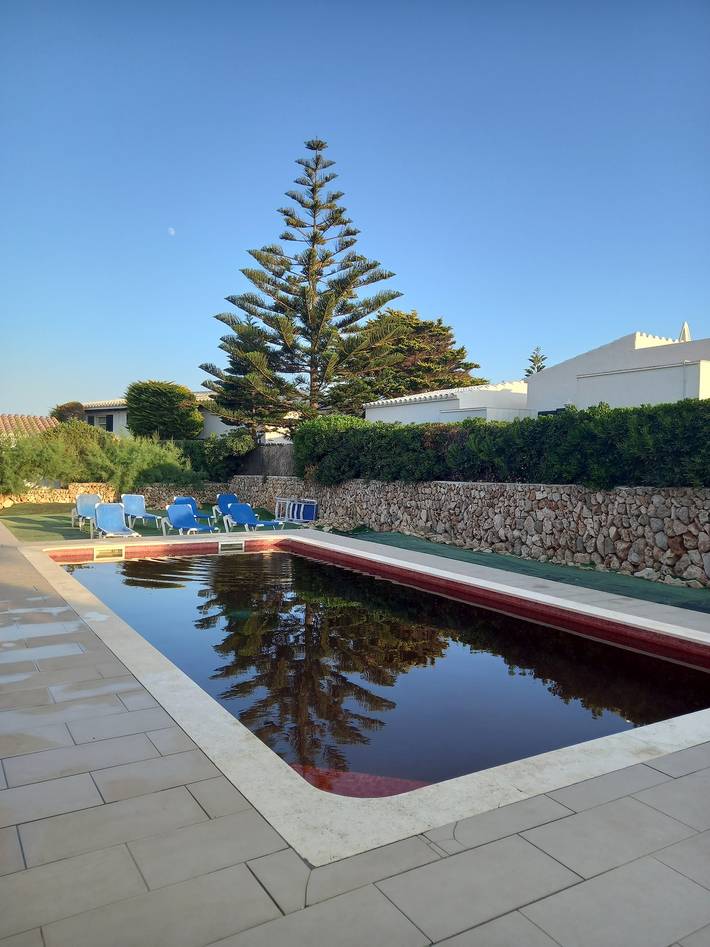 Chalet para 6 personas, con terraza y piscina en Menorca