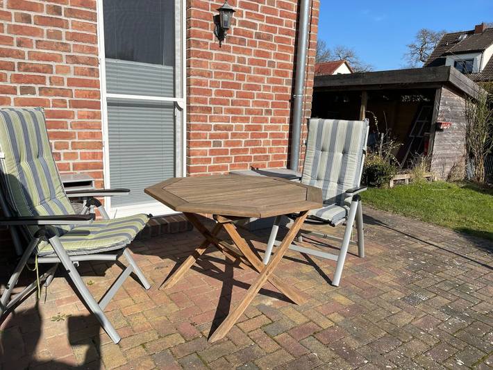 Ferienwohnung für 2 Personen, mit Terrasse und Garten in Klausdorf