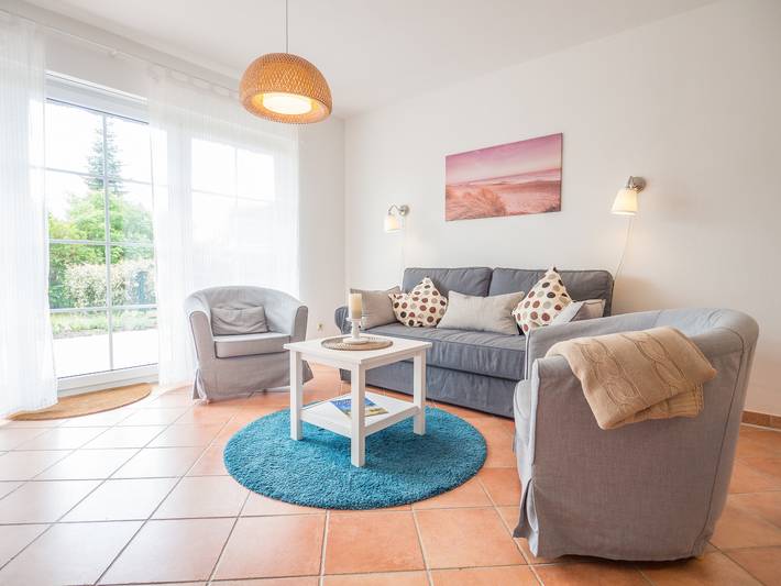 Ferienwohnung für 4 Personen, mit Terrasse und Garten in Wiek - 3
