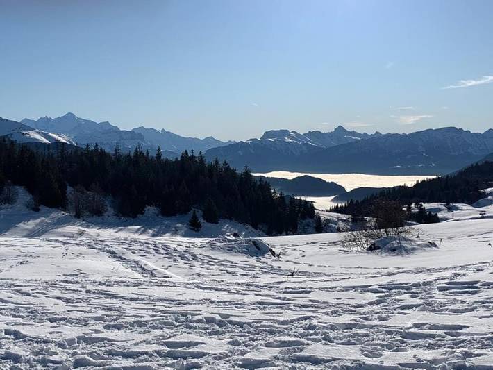 Location de vacances pour 4 personnes, avec terrasse ainsi que jardin et vue à Reignier-Ésery - 2
