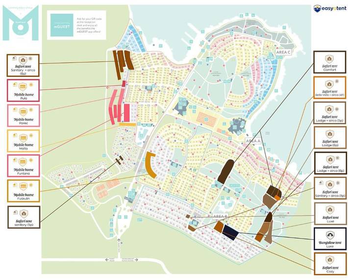 Ferienpark für 6 Personen, mit Pool und Ausblick sowie Garten, mit Haustier in Poreč - 2