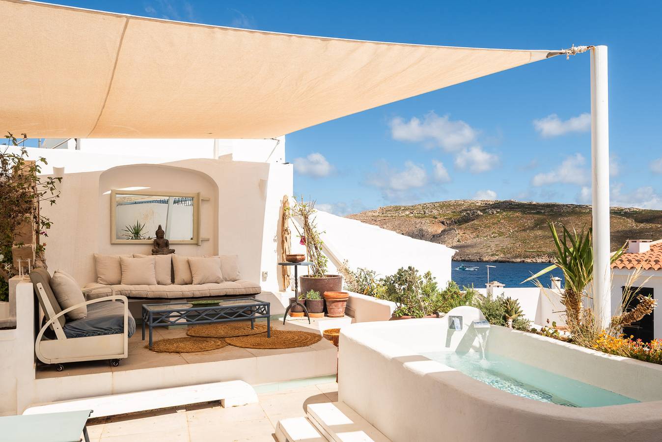 Villa für 6 Personen mit Terrasse in Fornells, Es Mercadal