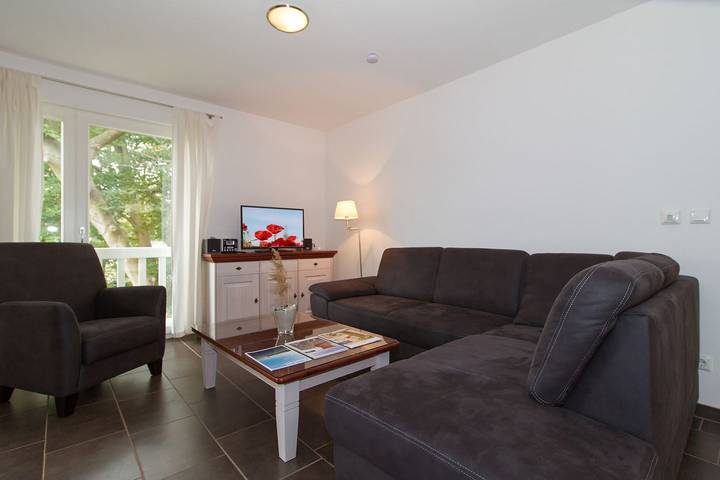 Ferienwohnung für 8 Personen, mit Balkon und Sauna