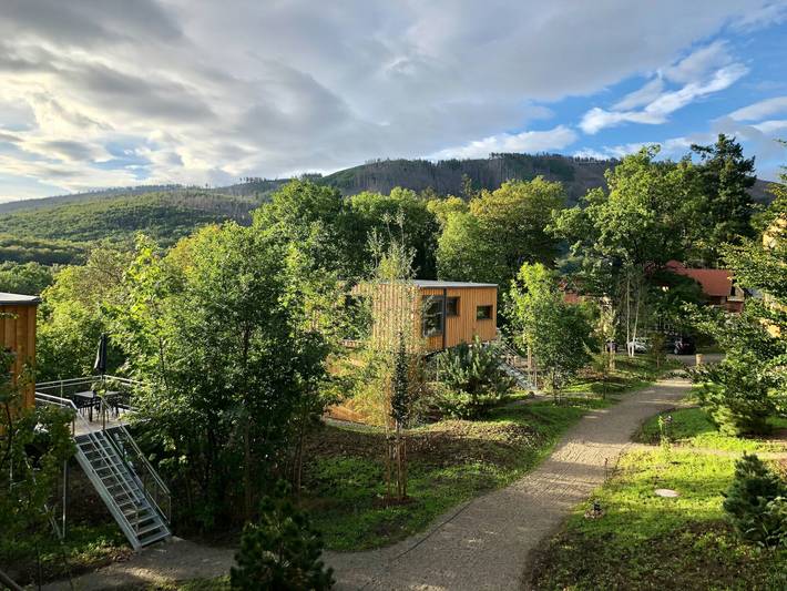 Ferienhaus für 4 Personen, mit Terrasse und Garten sowie Sauna in Ilsenburg
