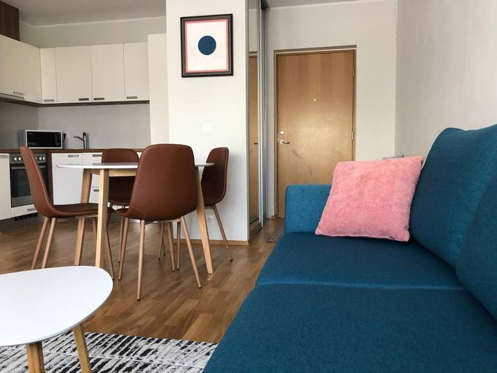 Gîte pour 4 personnes, avec balcon et vue à Pärnu