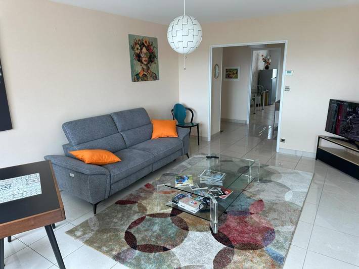 Appartement de vacances pour 4 personnes, avec vue et jardin