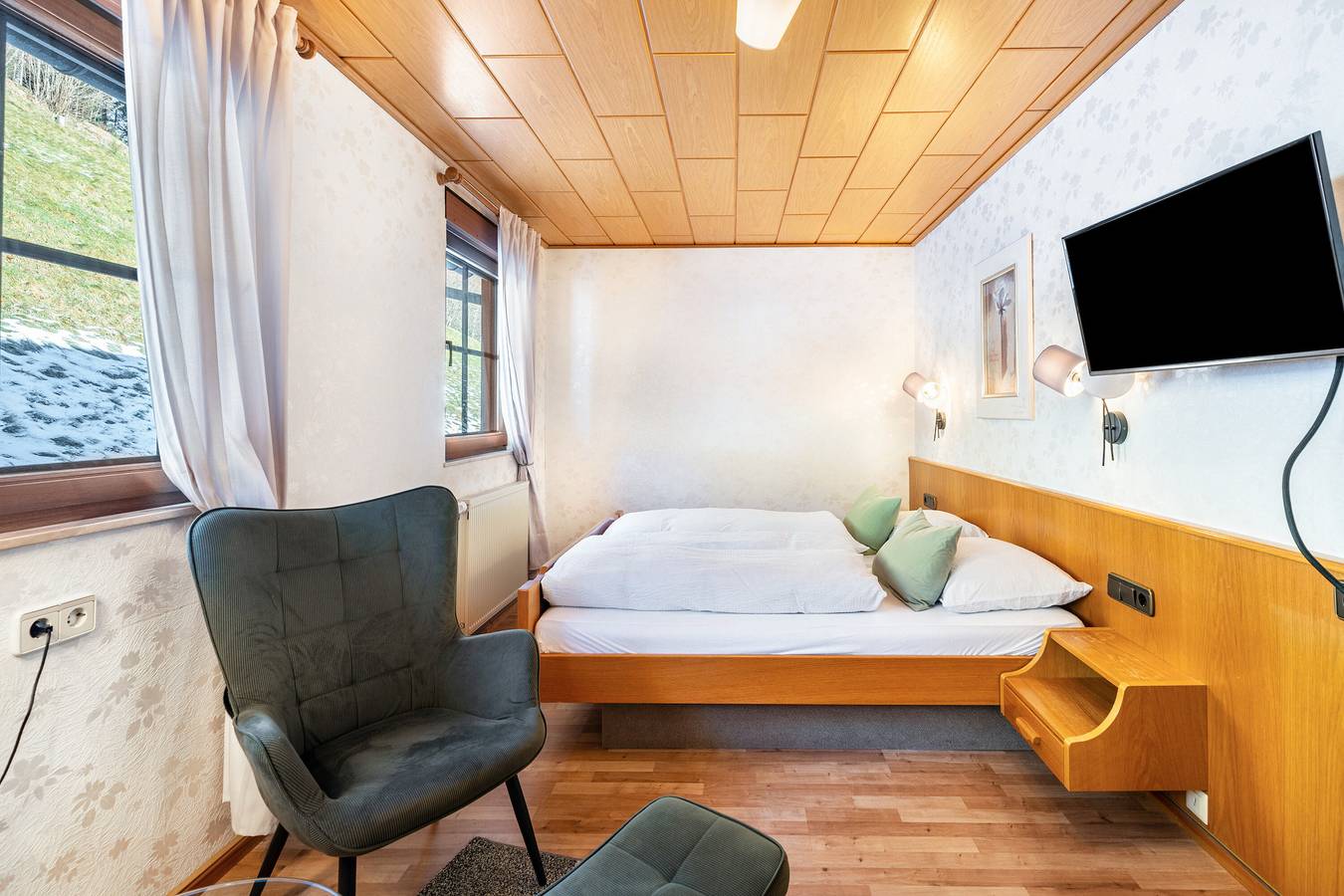 Ganze Wohnung, Ferienwohnung '3' mit Bergblick, Balkon und Wi-Fi in Bad Rippoldsau-Schapbach, Mittlerer Schwarzwald