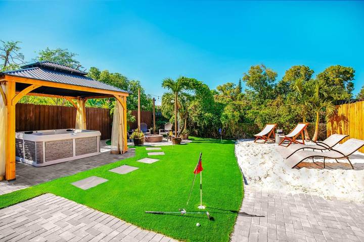 Maison de vacances pour 4 personnes, avec jacuzzi et jardin - 1