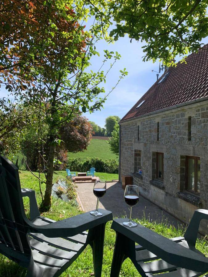Gîte pour 6 personnes, avec vue et jardin, animaux acceptés à Le Fresne-Poret