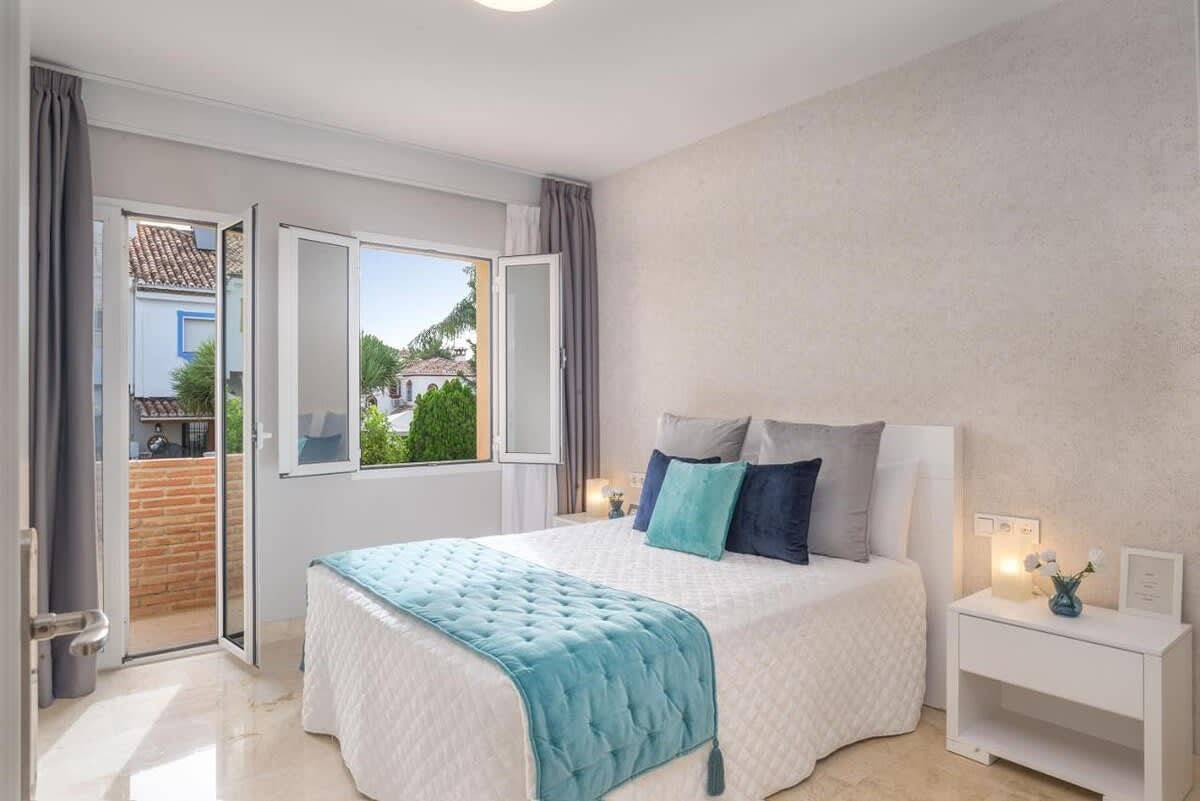 Maison de vacances pour 8 personnes avec balcon/terrasse in Marbella, Costa del Sol