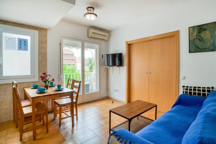 Ferienwohnung für 4 Personen, mit Balkon