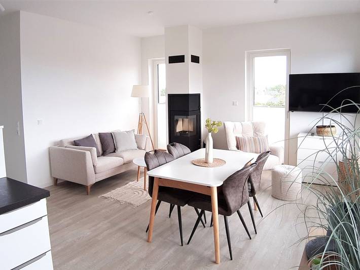Ferienwohnung für 4 Personen, mit Balkon und Seeblick sowie Sauna in Glowe - 3