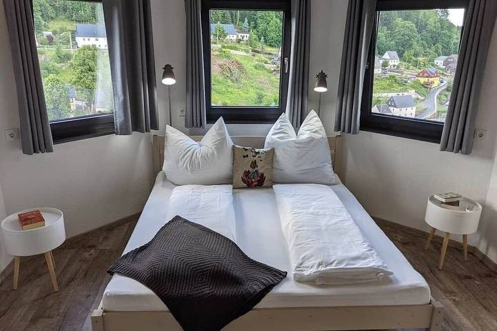 Ferienwohnung für 4 Personen, mit Terrasse und Garten in Marienberg - 3