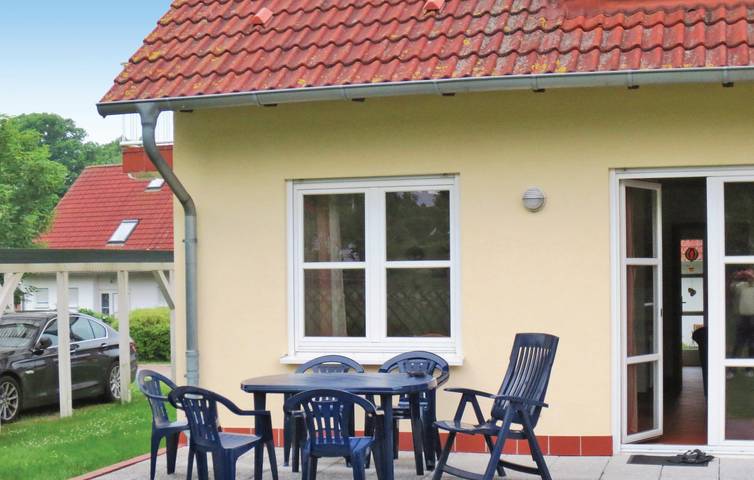 Ferienhaus für 6 Personen, mit Terrasse und Garten sowie Ausblick in Halbinsel Zudar