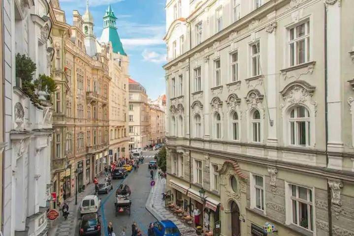 Ferienwohnung für 5 Personen, mit Balkon in Josefstadt