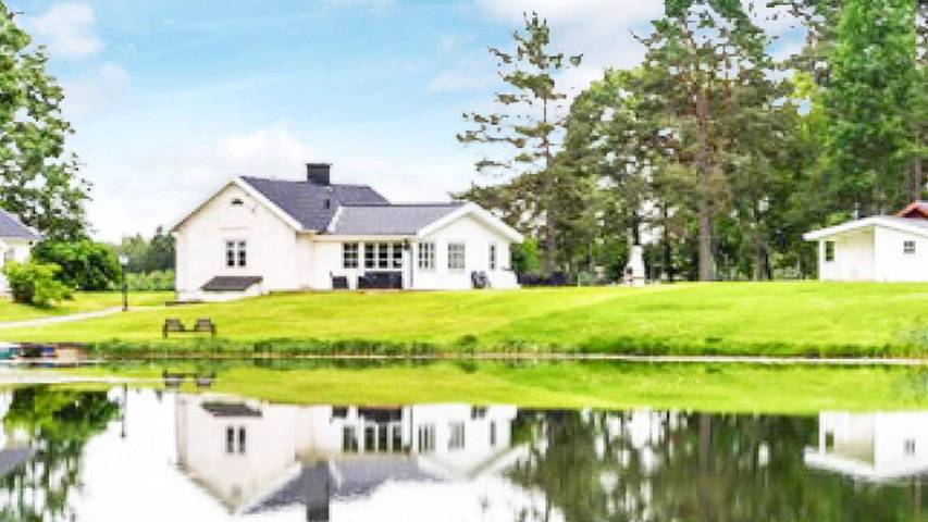 Ferienhaus für 6 Personen, mit Ausblick und Garten sowie Terrasse in Schweden