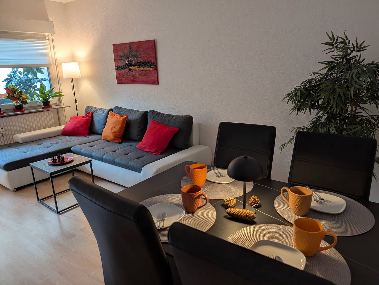 Ganze Wohnung, Apartment 'Fuchsbau' mit Seeblick und Balkon in Unterkirnach, Mittlerer Schwarzwald