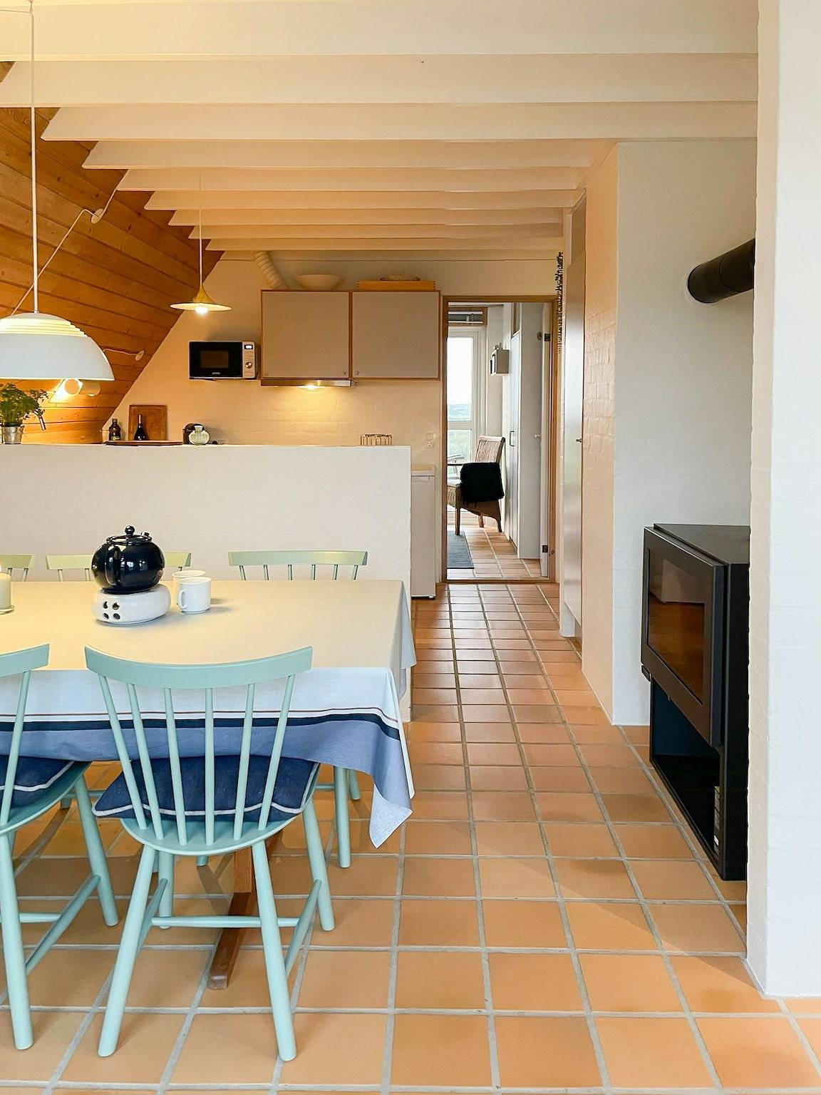 Arkitekttegnet perle rett ved Nordsjøen in Blokhus, Jammerbugt