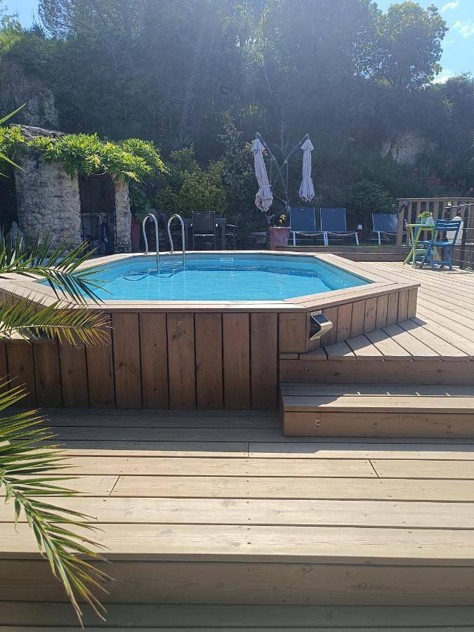 Triple Room with Garden View in Puisserguier, Mittelmeerküste (Frankreich)