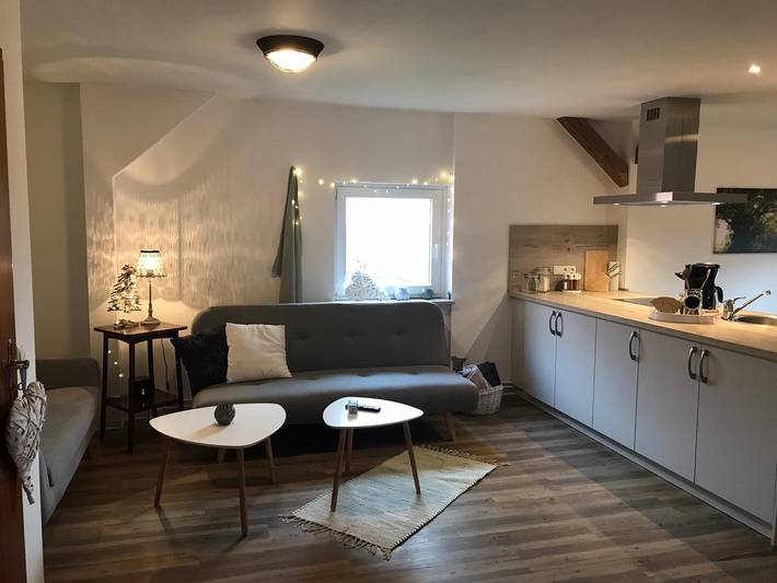 Ferienwohnung für 7 Personen, mit Ausblick und Garten an der Eider