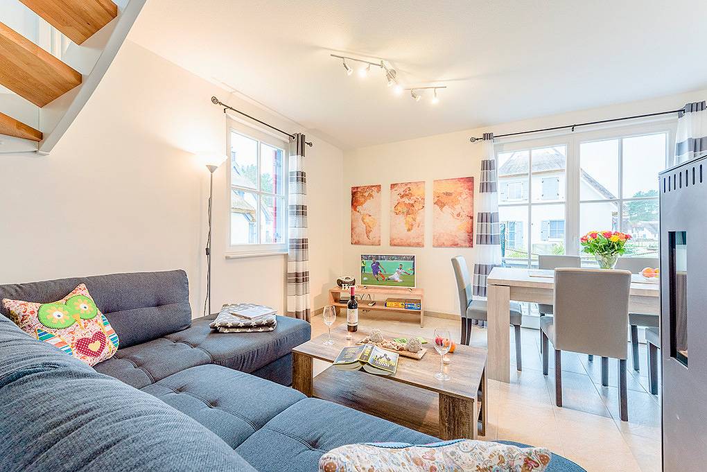 Maison de vacances pour 6 personnes avec jardin in Ostseebad Glowe, Glowe