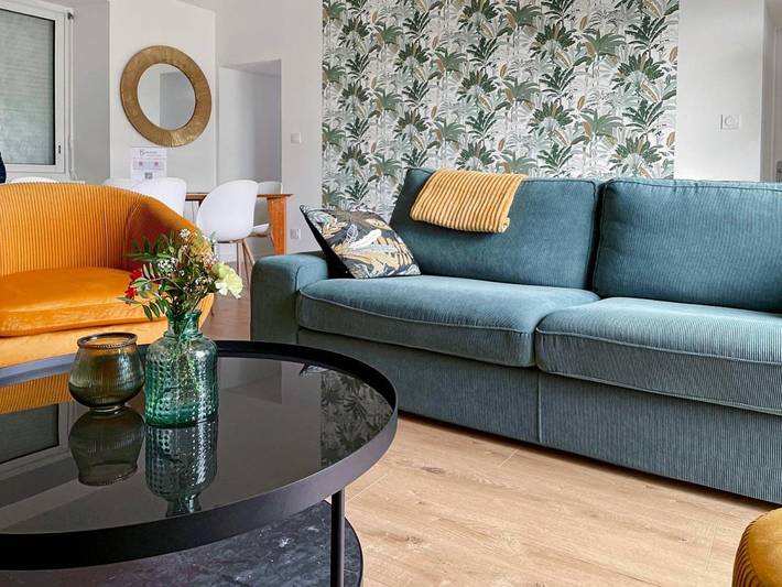 Location de vacances pour 6 personnes, avec Terrasse et Jardin à La Chapelle-Basse-Mer