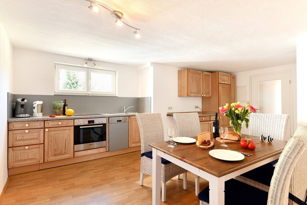 Ganze Wohnung, Ferienwohnung 'Dinkelbach Landhaus 1 C Urlaub für die ganze Familie' mit Bergblick und Wlan in Bodolz, Bayerisch Schwaben
