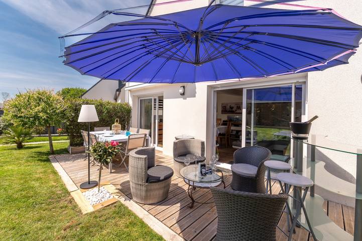 Maison de vacances 'Belle Maison De Vacances' avec terrasse privée, jardin privé et Wi-Fi in Belz, Côte des Mégalithes