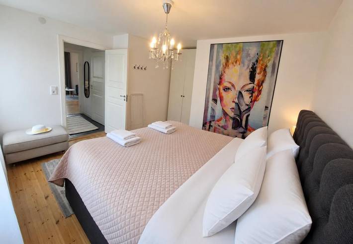 Appartement de vacances pour 3 personnes, avec Terrasse et Jardin